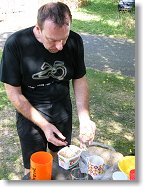 OK1PI a jeho pověstné vepřové výpečky