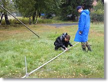 Lukáš OK1MHW a Honza OK1JD se věnují hlavní otočné M2