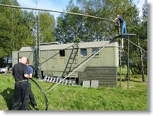 Závěrečný demont a můžeme jet domů