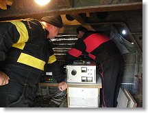 Strojovna - připojuje se PA