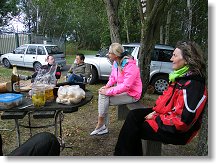 Posezení u ham stolu