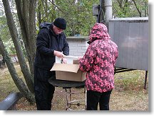 Lineár se napasuje do přepravní krabice