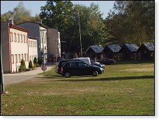 Areál autocampu, kde probíhaly zkoušky